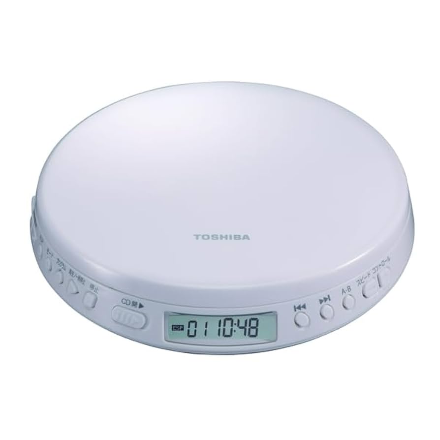 Amazon.co.jp: TOSHIBA(東芝) ポータブルCDプレーヤー TY-P10(W